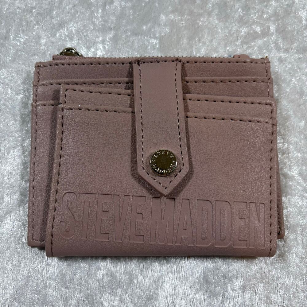 Steve Madden Womens Pink Wallet